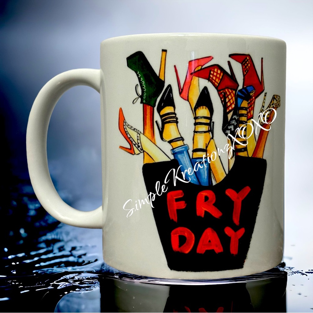 Fry Day Ceramic Mug